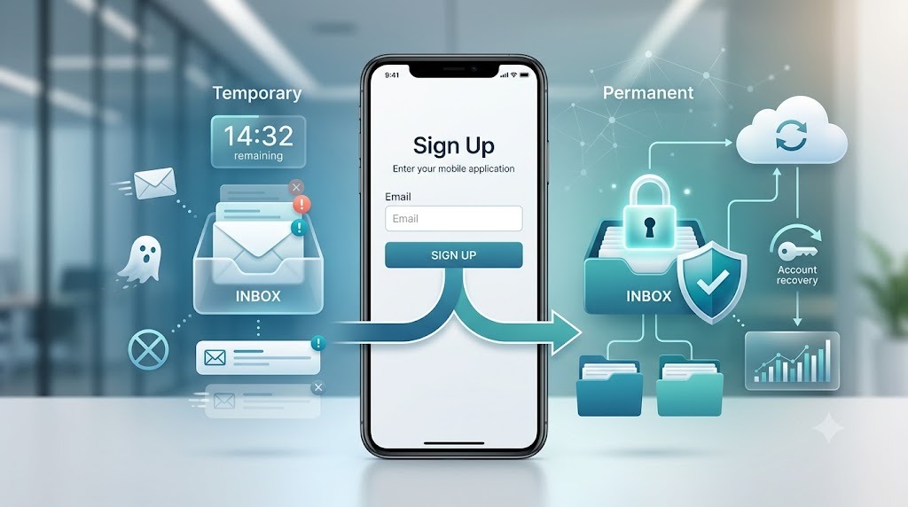 Do Temporary Emails Work for Mobile App Signups?