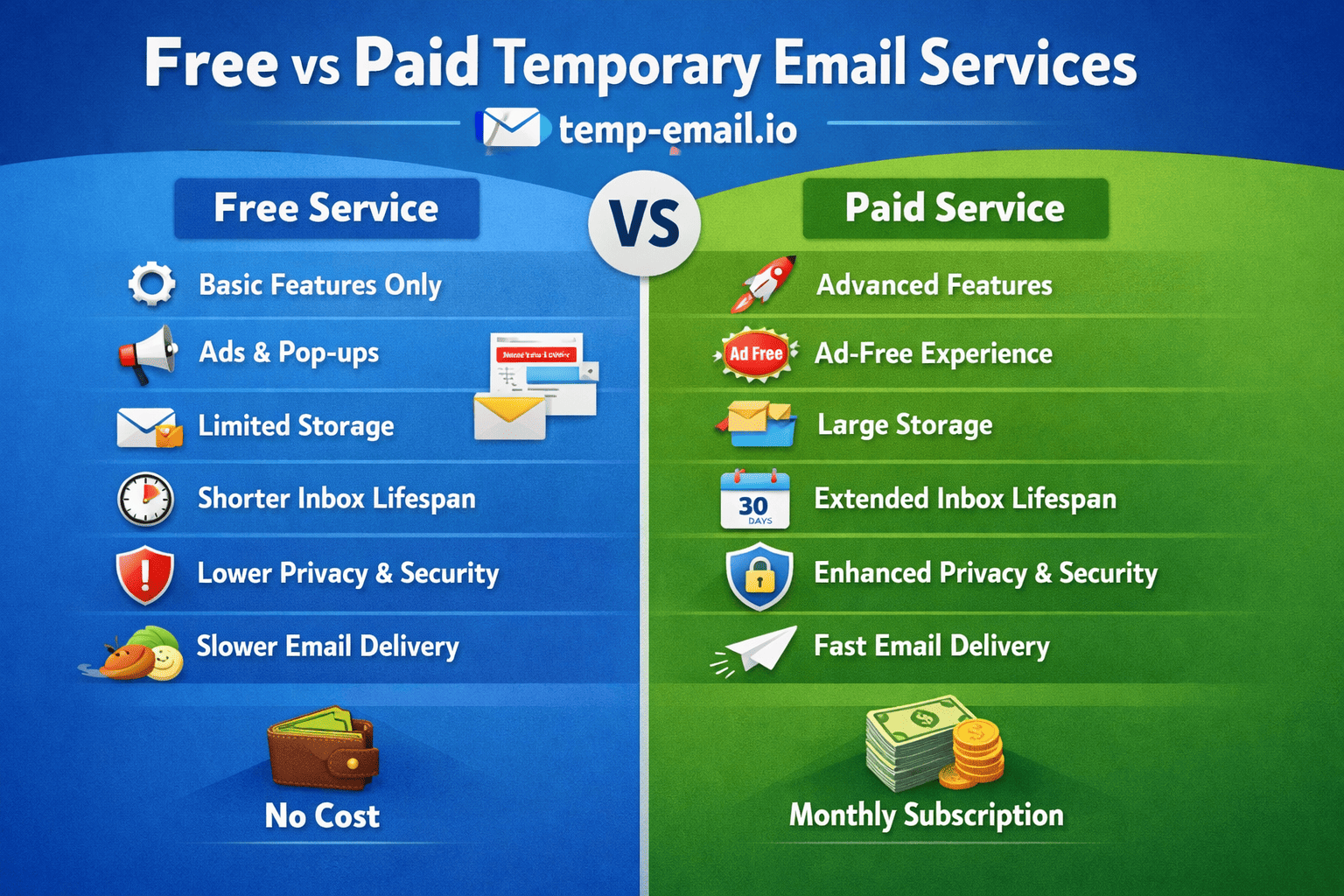 Free vs Paid Temporary Email Services: Which One Should You Choose?