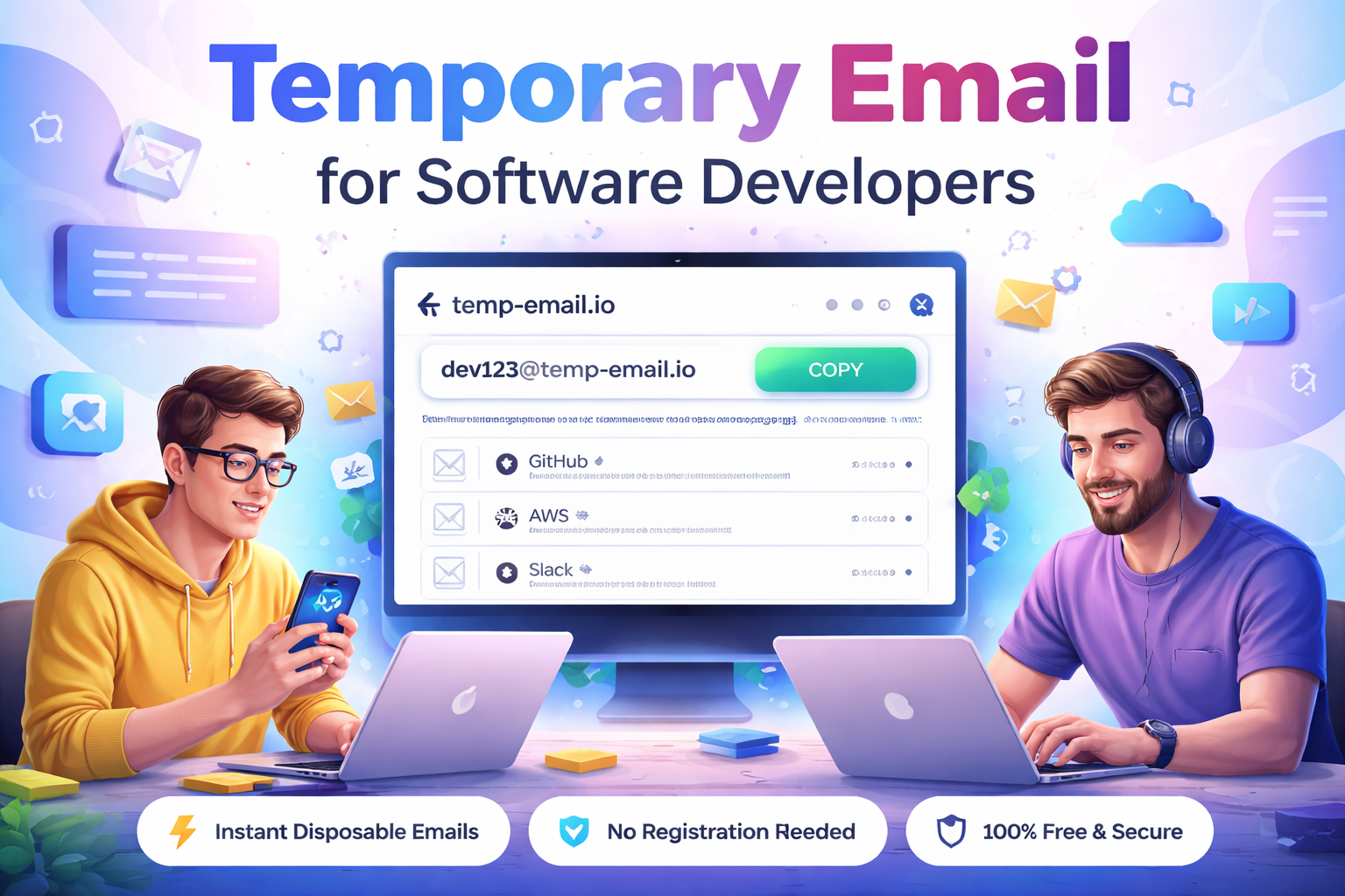 Temporary Email for Software Developers: Smarter Testing, Better Privacy, Faster Workflow