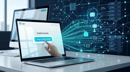 The Privacy Cost of Clicking "Sign Up With Email"